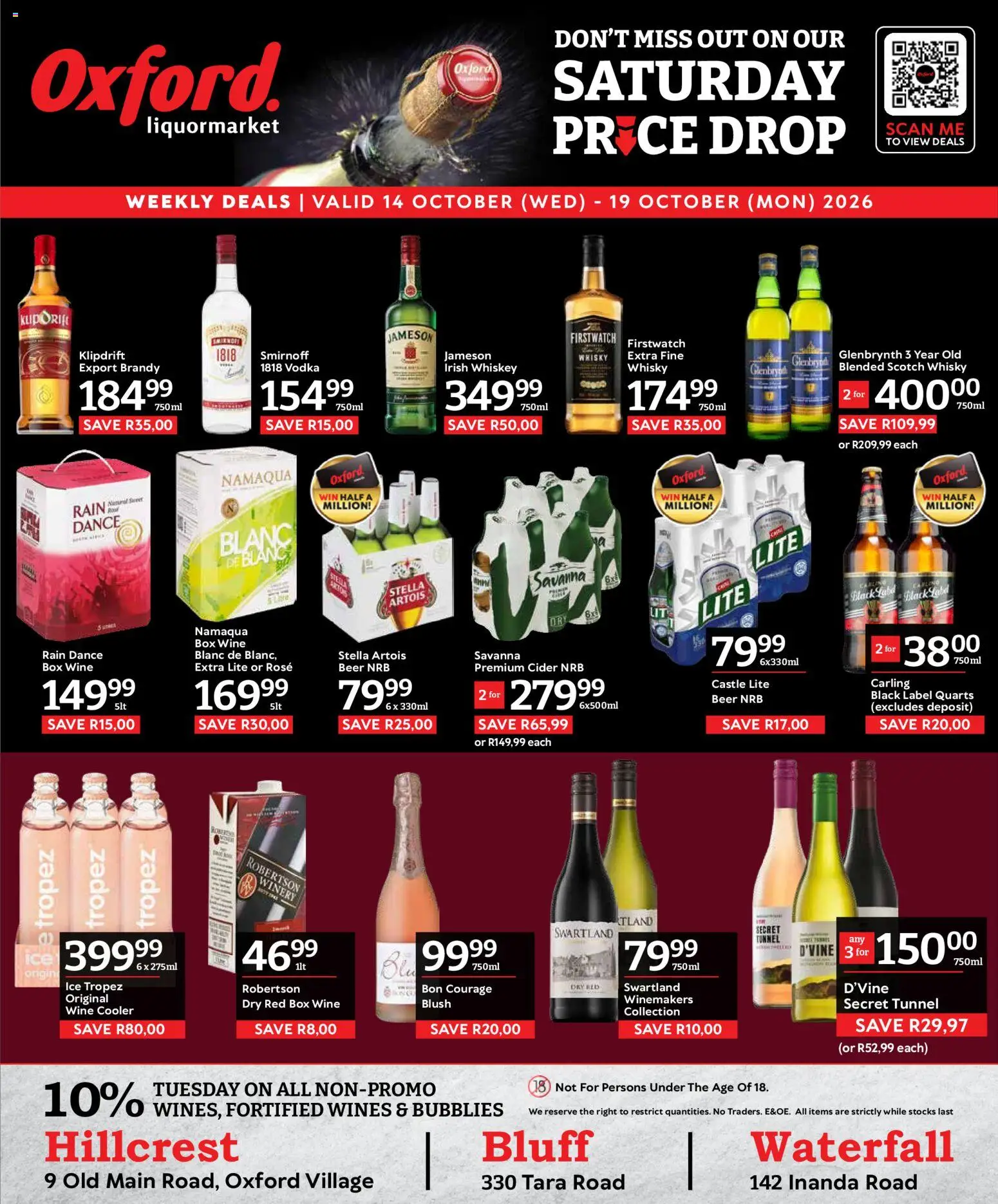 New Oxford Freshmarket catalogue – valid from 14/10/2026 | Page: 16 | Products: Hat, Brandy, Blush, Whiskey