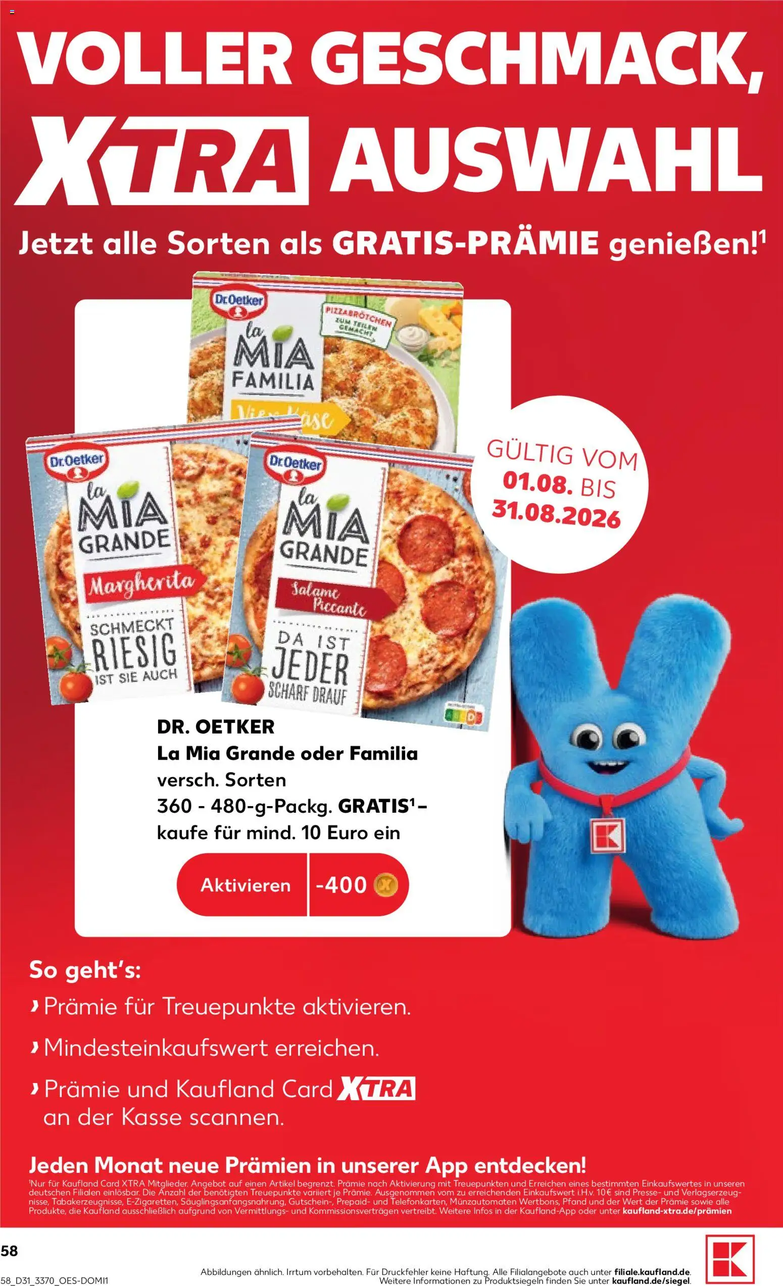 Kaufland Prospekt Rostock – gültig ab 30.07.2026 | Seite: 58 | Produkte: Presse