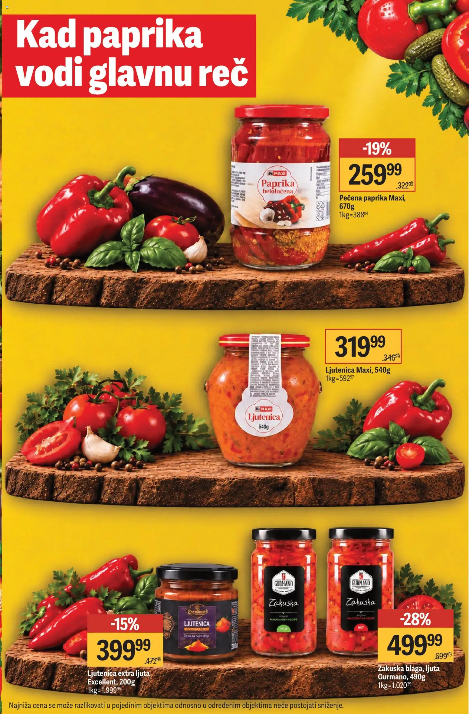 Mega Maxi katalog - važi od 17.09.2026 | Strana: 5 | Proizvode: Pečena paprika, Paprika, Ljutenica