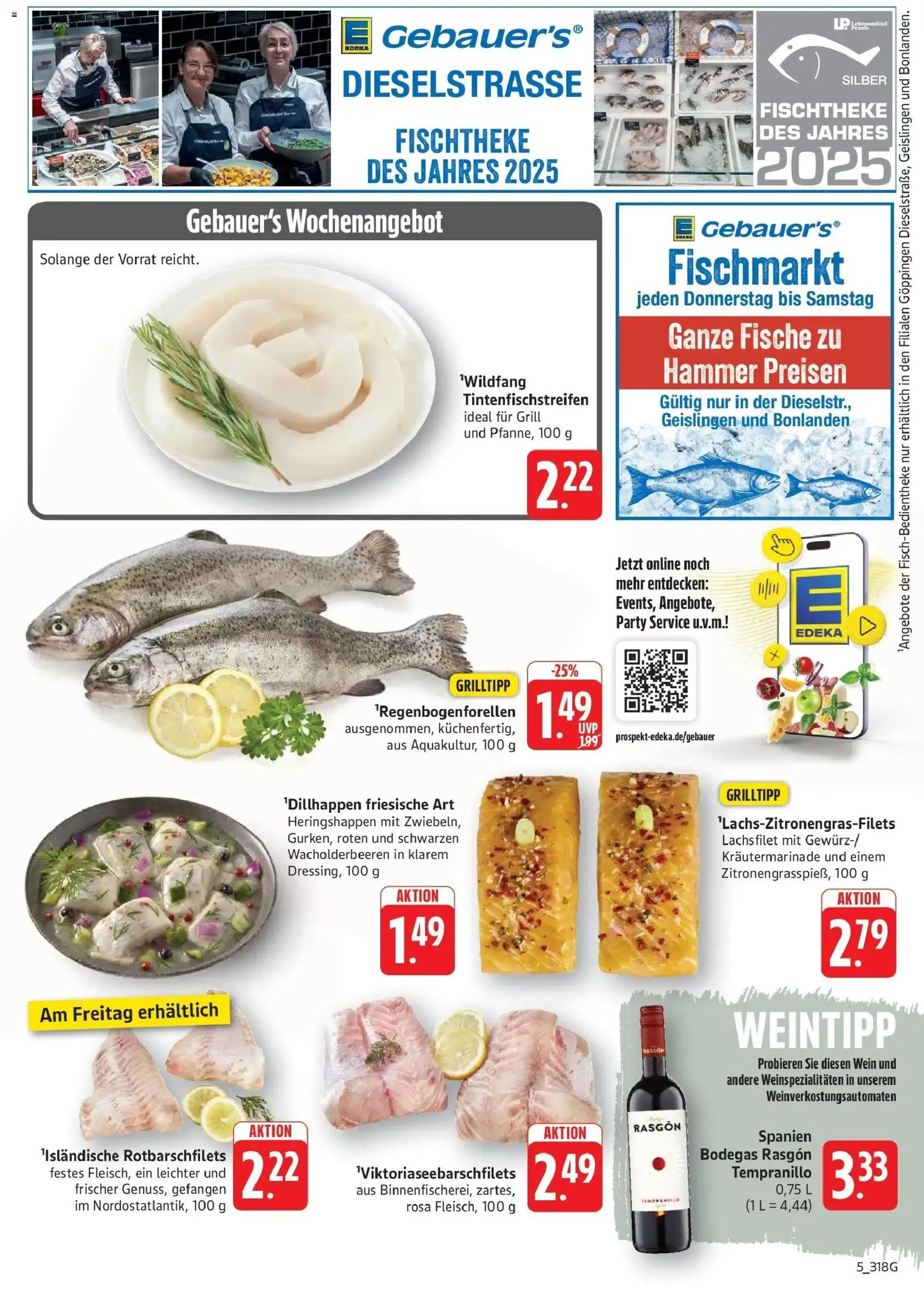 Edeka prospekt Göppingen – gültig ab 13.07.2026 | Seite: 5 | Produkte: Grill, Wein