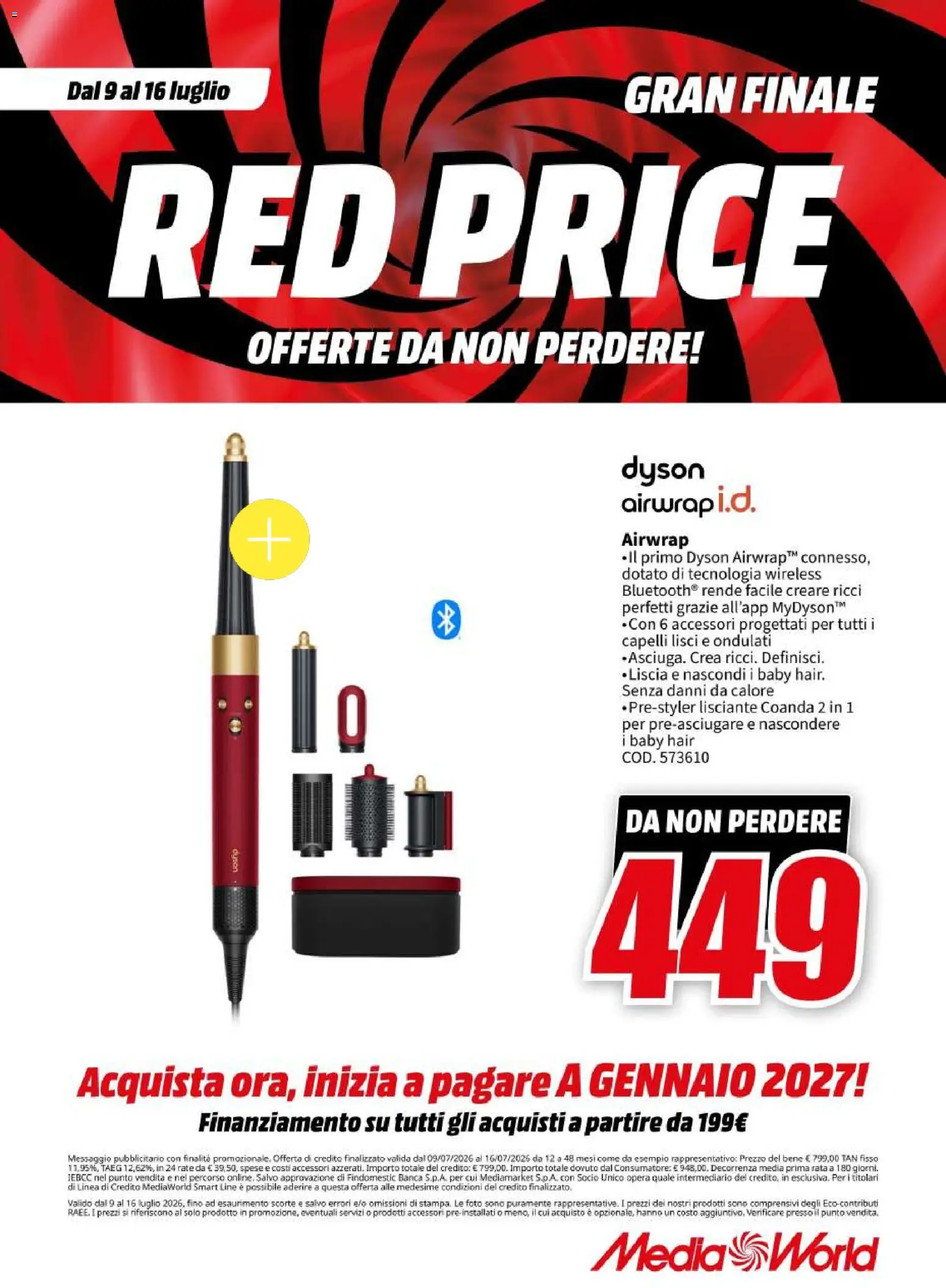 Volantino Media World del 09/07/2026 | Pagina: 54 | Prodotti: Dyson