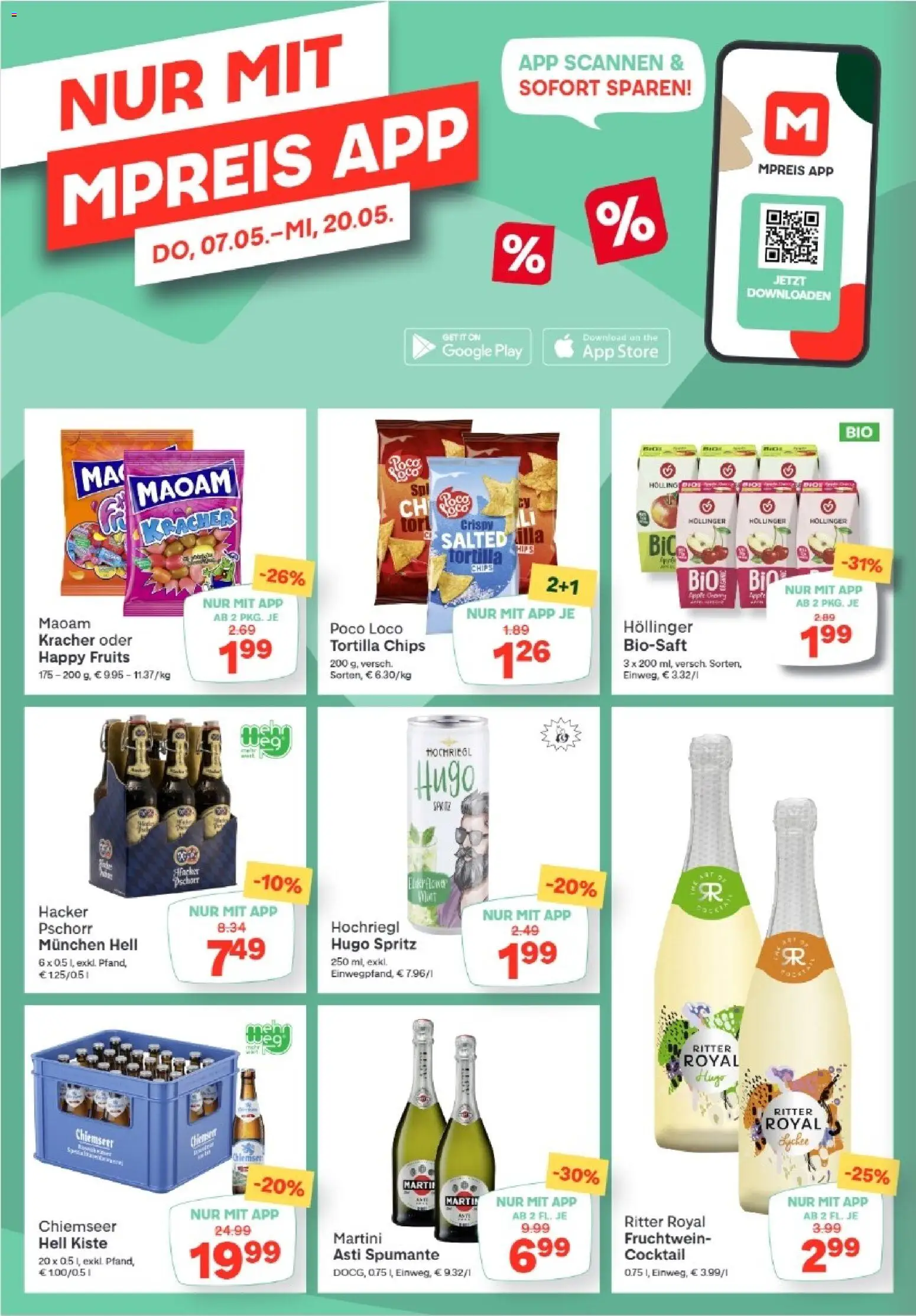 MPREIS Lenzing gültig ab 13.05.2026 | Seite: 14 | Produkte: Chips