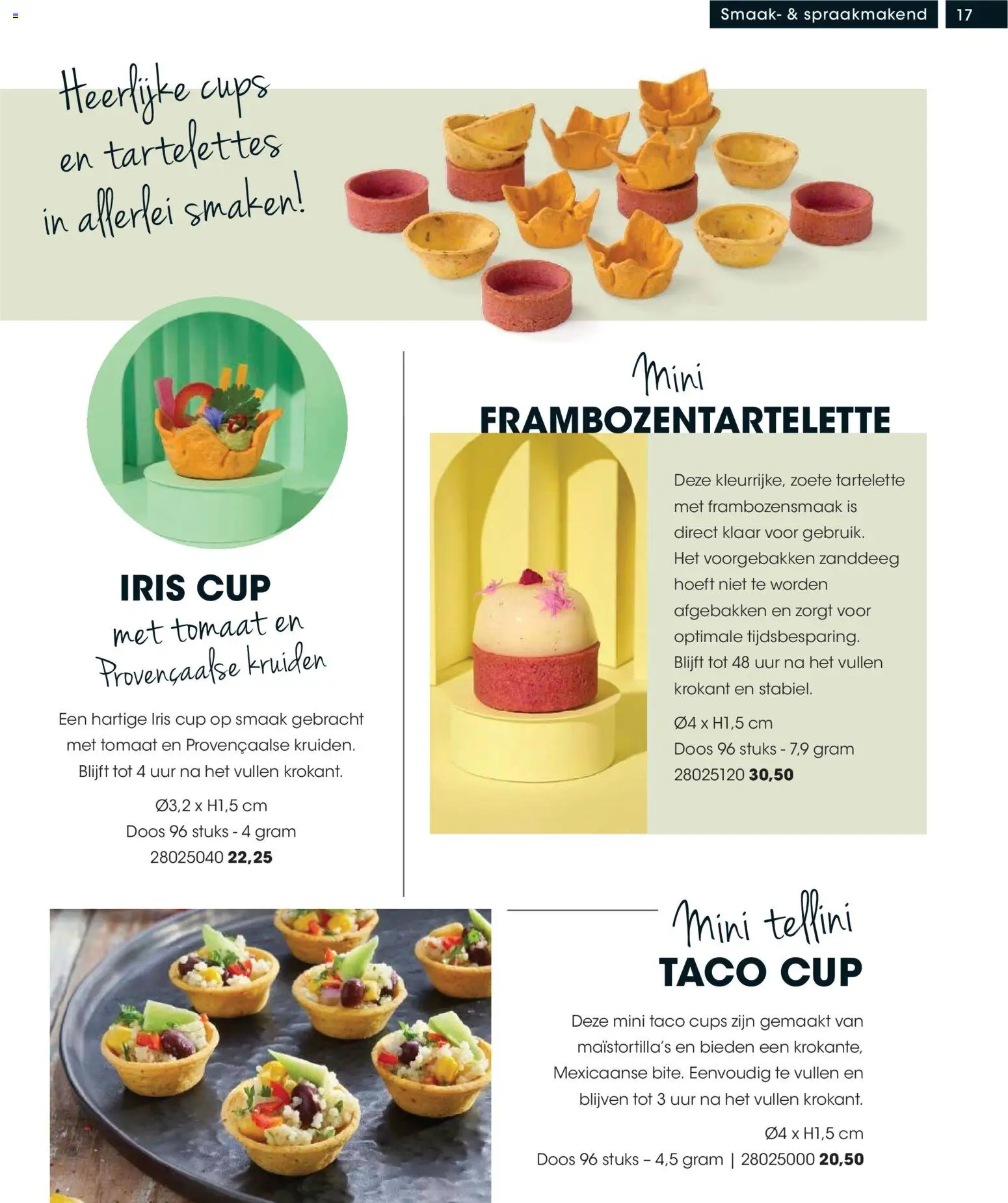 {H1} | Pagina: 17 | Producten: Tomaat, Taco, Kruiden