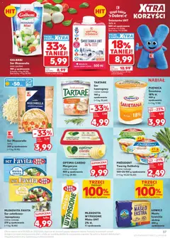 Náhled letáku Kaufland Polsko leták od 14.05.2026 | Strana: 37 | Produkty: Mléko, Máslo, Karty, Mozzarella