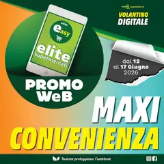 Anteprima del volantino Elite Supermercati volantino Promo Web valido a partire dal 12.06.2026