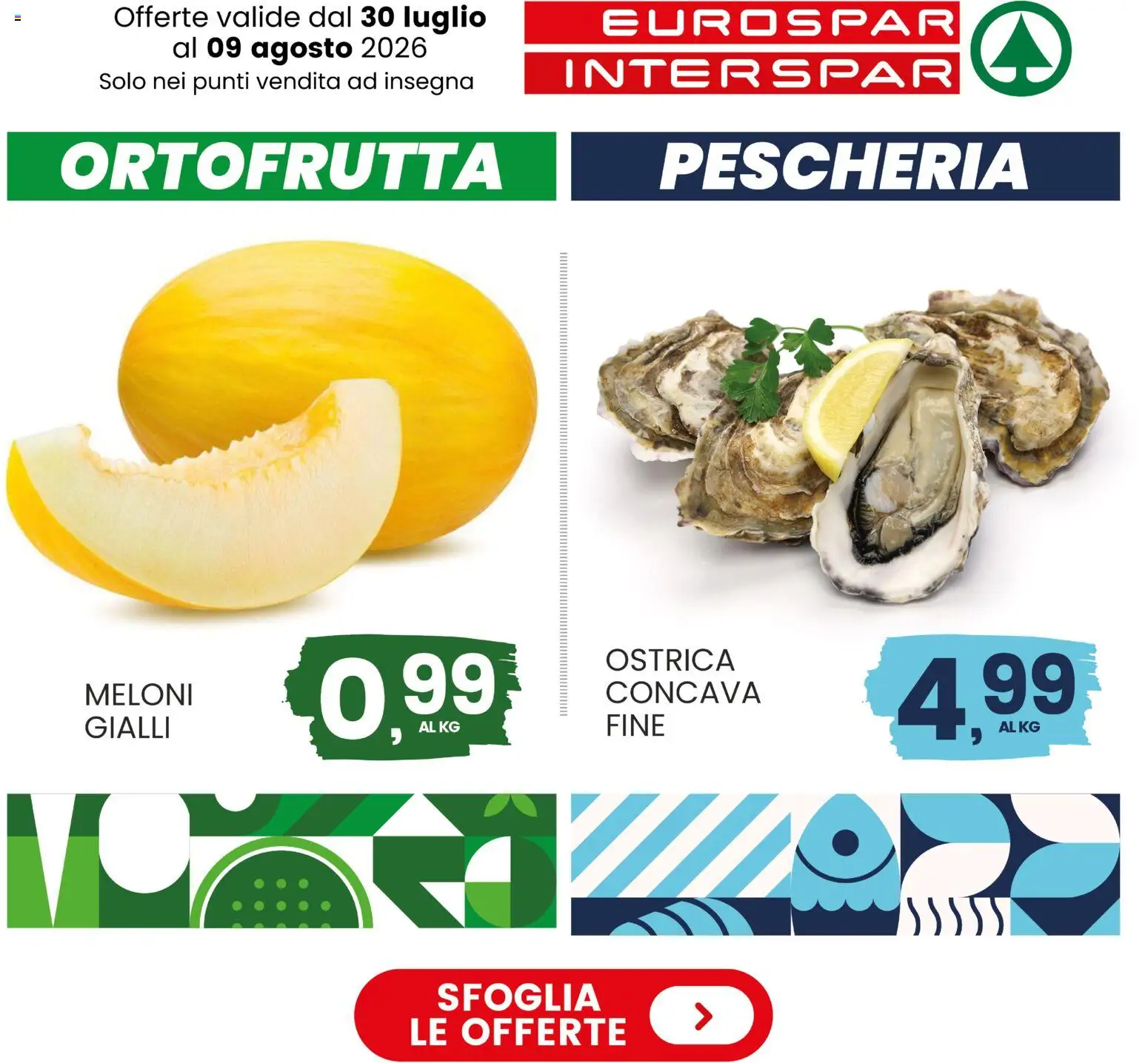 Volantino Interspar del 30/07/2026 | Pagina: 1