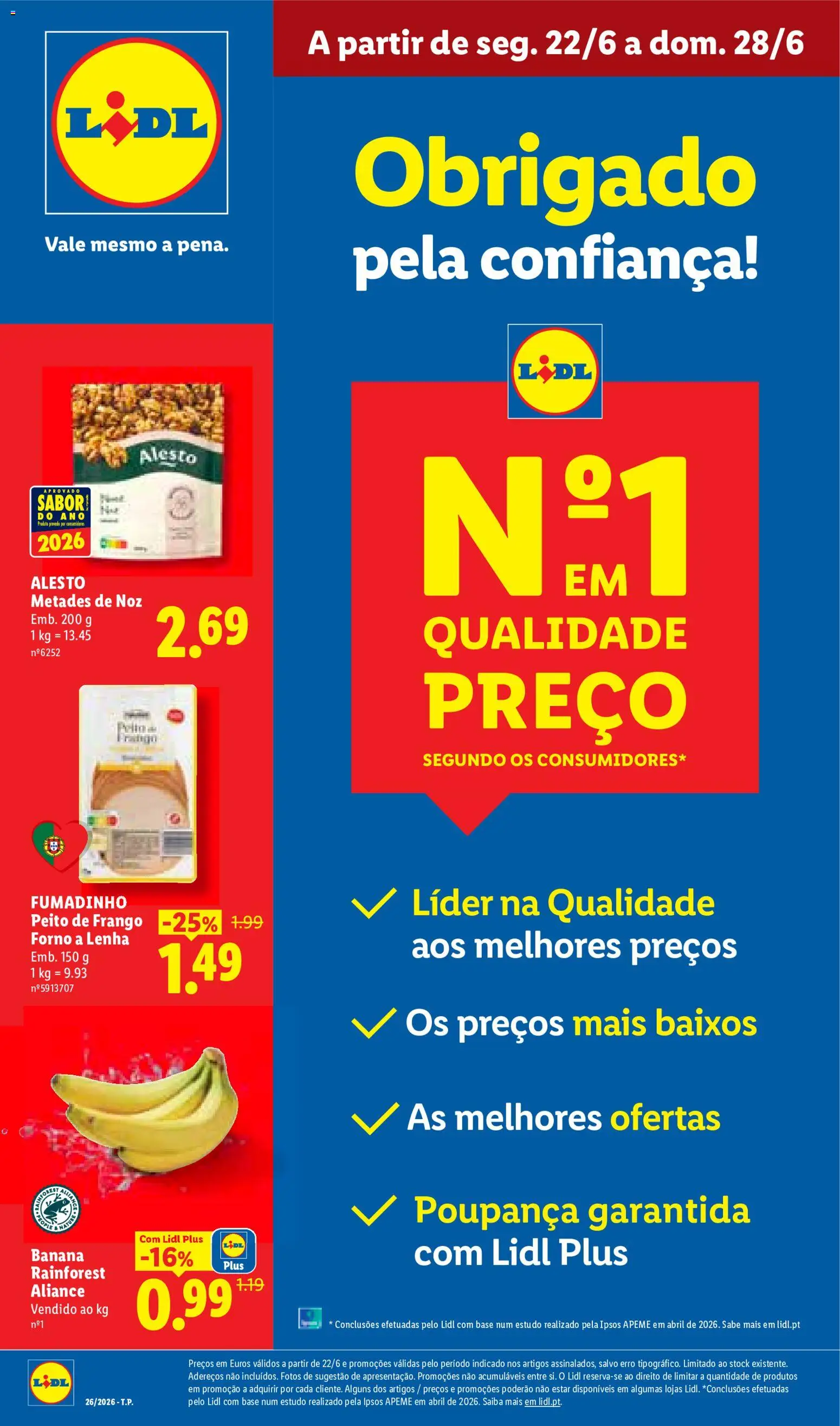 Lidl folheto │ válido de 22.06.2026 | Página: 1