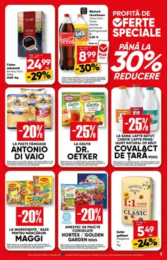 Ofertele Profi valabile de la 27.05.2026 | Pagină: 3 | Produse: Borș, Gem, Iaurt, Zahăr