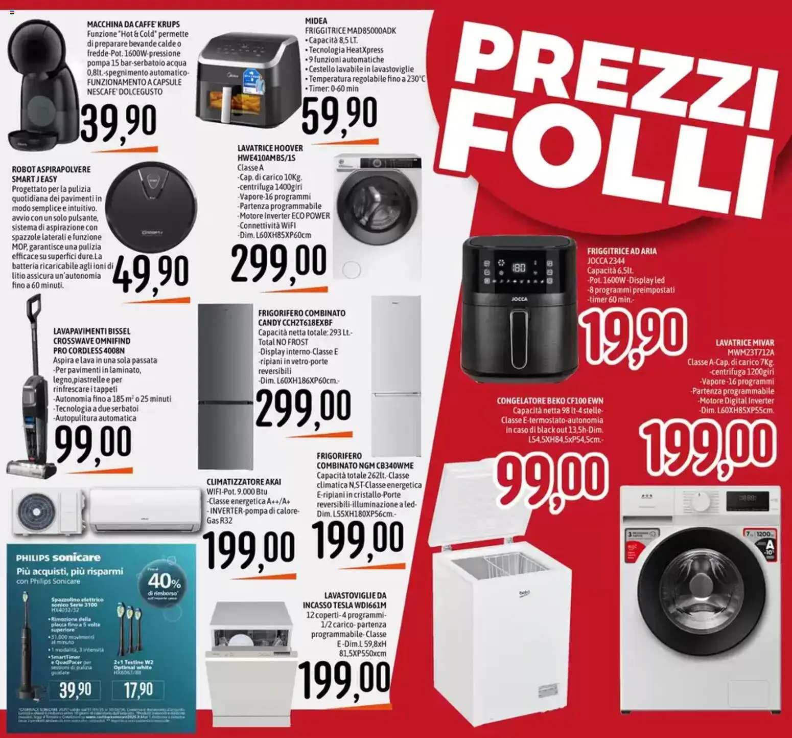 Volantino Emisfero del 11.06.2026 | Pagina: 27 | Prodotti: Centrifuga, Acqua, Aspirapolvere, Friggitrice