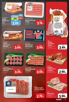 Svježi leskovački ćevapčići, Svježi leskovački ćevapčići - Pregled kataloga iz trgovine Plodine, vrijedi od 10.09.2026 | Stranica: 17