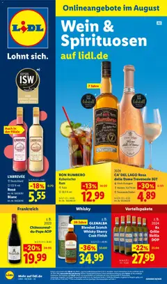 Lidl Prospekt Wein & Spirituosen ab 01.08.2026 gültig