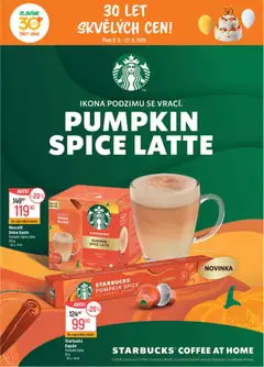 Náhled letáku Globus leták - Pomáháme 30 let od 09.09.2026 | Strana: 15 | Produkty: Dolce Gusto, Nescafé Dolce Gusto, Známky, Nescafé