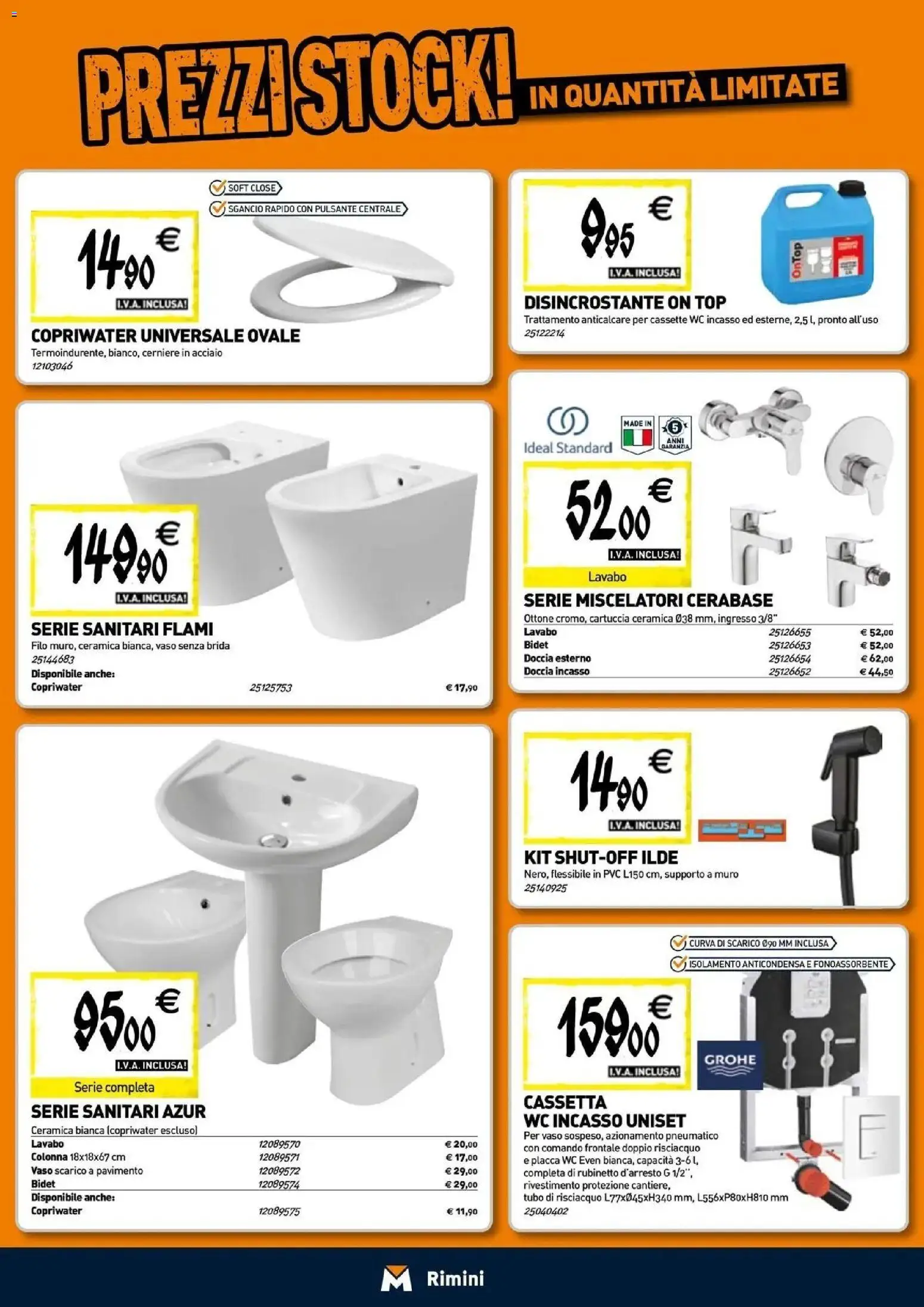 Nuovo TECNOMAT - Straordinari prezzi stock! dal 24/09/2026 > offerte anteprima 🛍️ | Pagina: 4 | Prodotti: Pavimento, Top, Tubo, Doccia