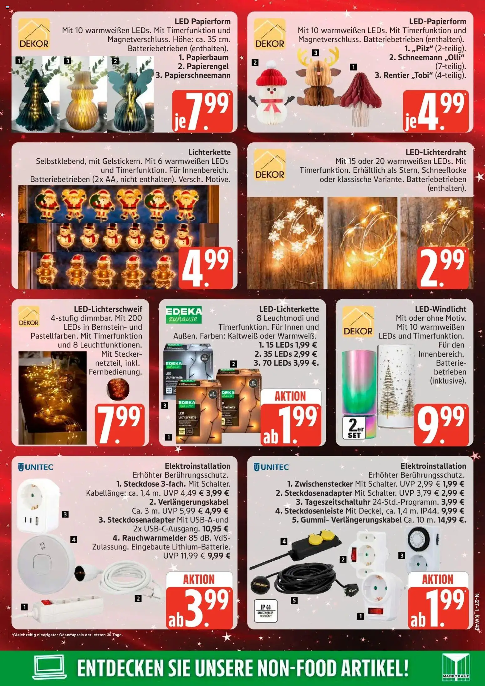 Marktkauf Prospekt Buxtehude (ab 19.10.2026) » Angebote online | Seite: 27 | Produkte: Steckdose, Batterie
