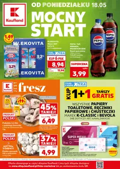 Náhled letáku Kaufland Polsko leták - Mocny start od 18.05.2026