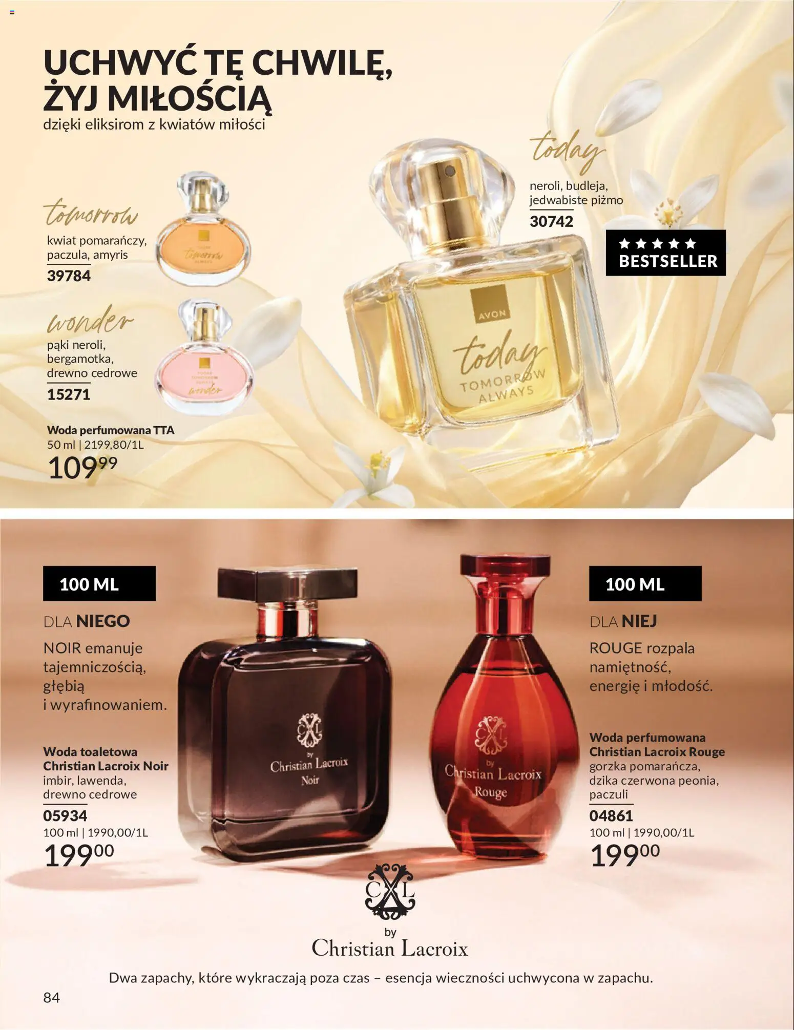 Avon Katalog 6 2026 od 01.06.2026 | Strona: 84 | Produkty: Woda toaletowa, Woda