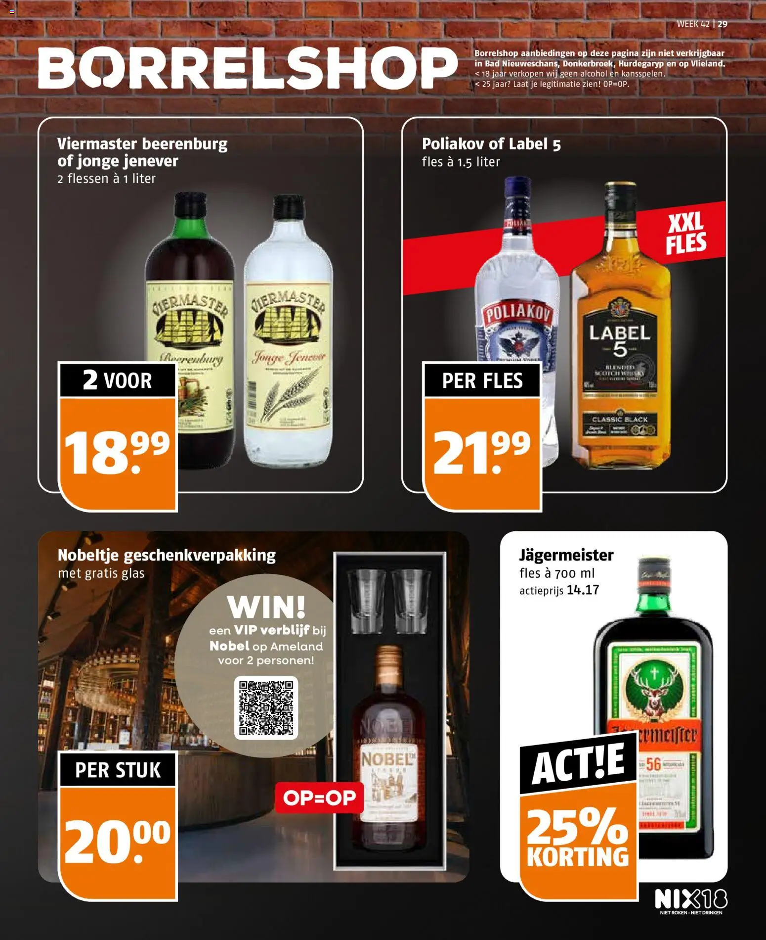 {H1} | Pagina: 29 | Producten: Fles, Bad, Glas, Alcohol