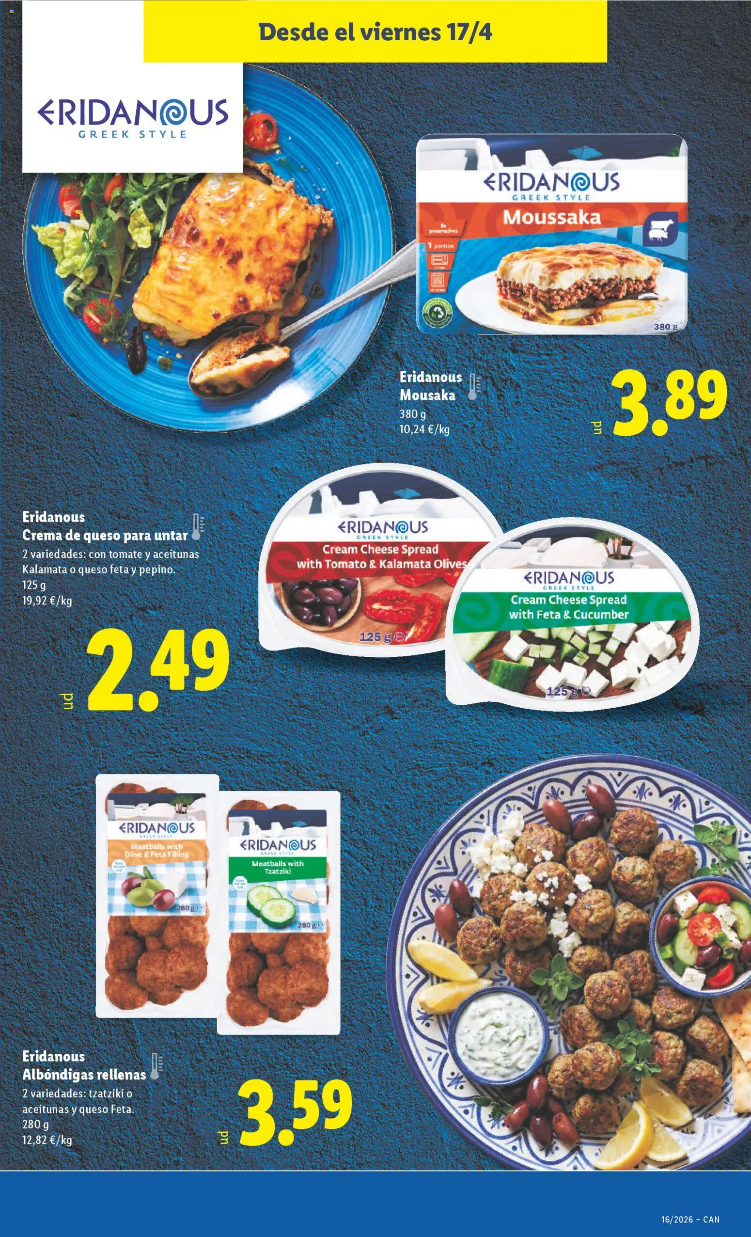 Lidl Canarias │ válido desde el 13.04.2026 | Página: 29 | Productos: Queso, Crema, Queso para untar