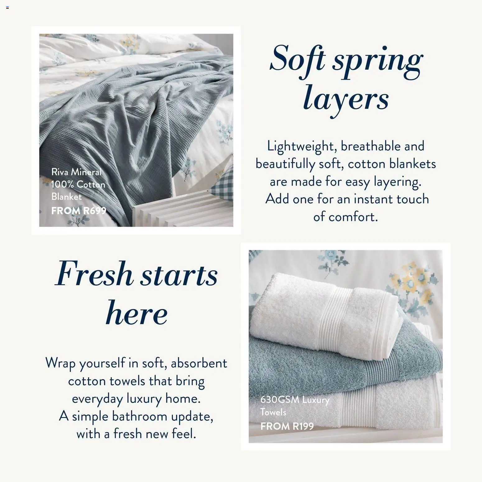 New Volpes catalogue – valid from 14/09/2026 | Page: 4 | Products: Towels, Blankets, Blanket