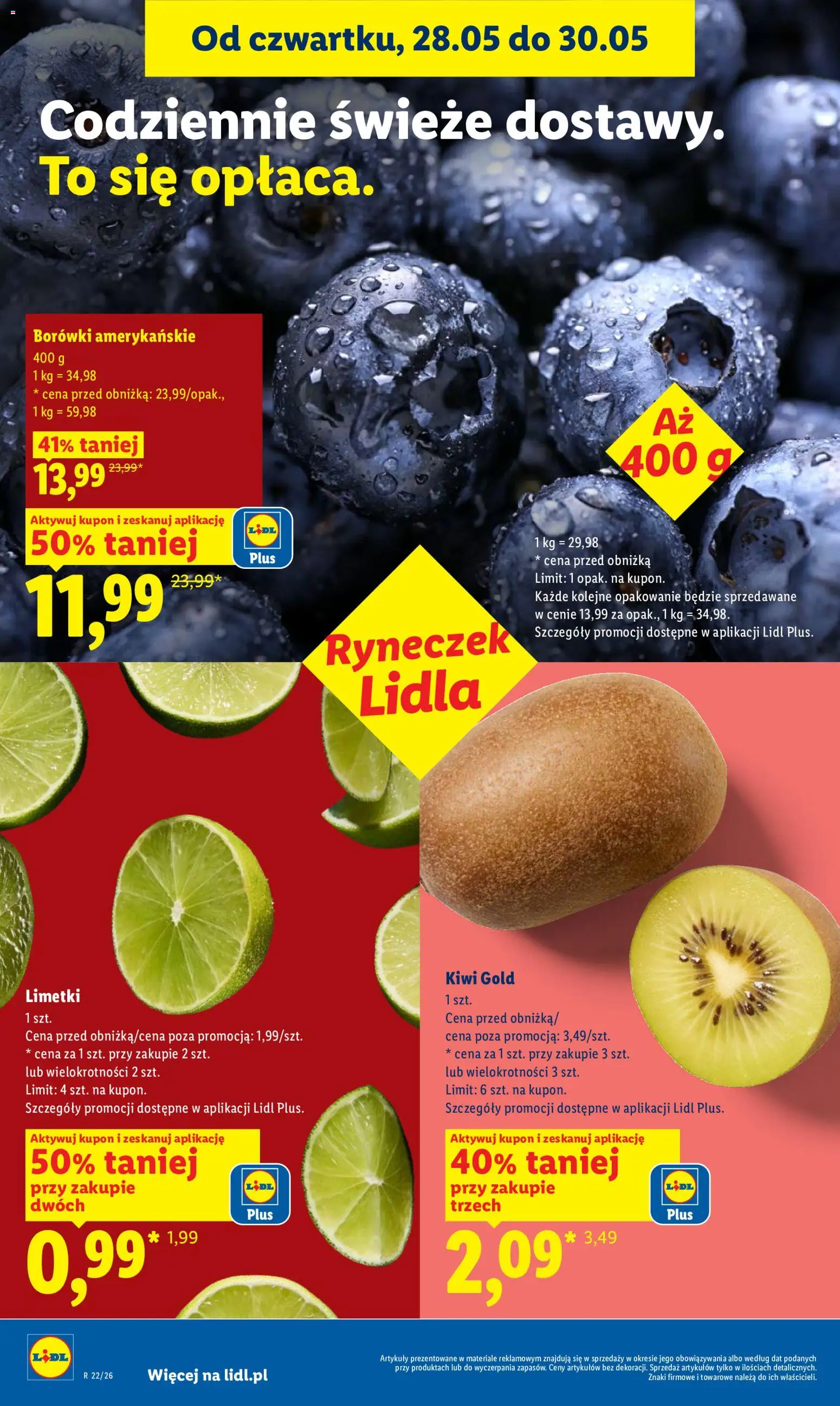 Lidl Polsko leták od 28.05.2026 | Strana: 38 | Produkty: Kiwi
