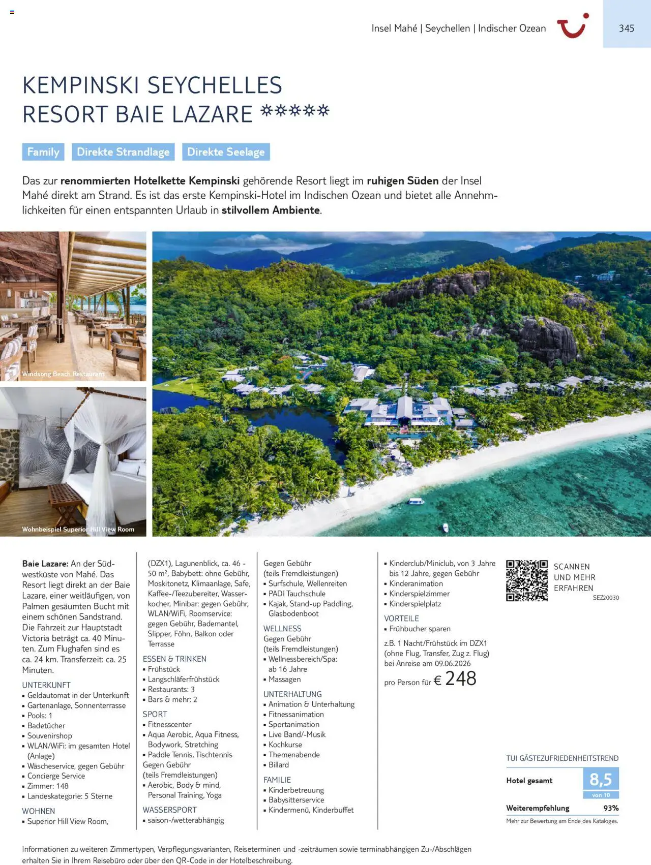 Aida - Asien, Afrika, Orient & Indischer Ozean 2025/26 – gültig ab 01.11.2025 | Seite: 345 | Produkte: Babybett, Wasser