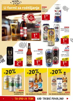 KARLOVAČKO PIVO, svijetlo, nepovratna boca, bez kaucije, 0,51 - Pregled kataloga iz trgovine Konzum, vrijedi od 13.05.2026 | Stranica: 8