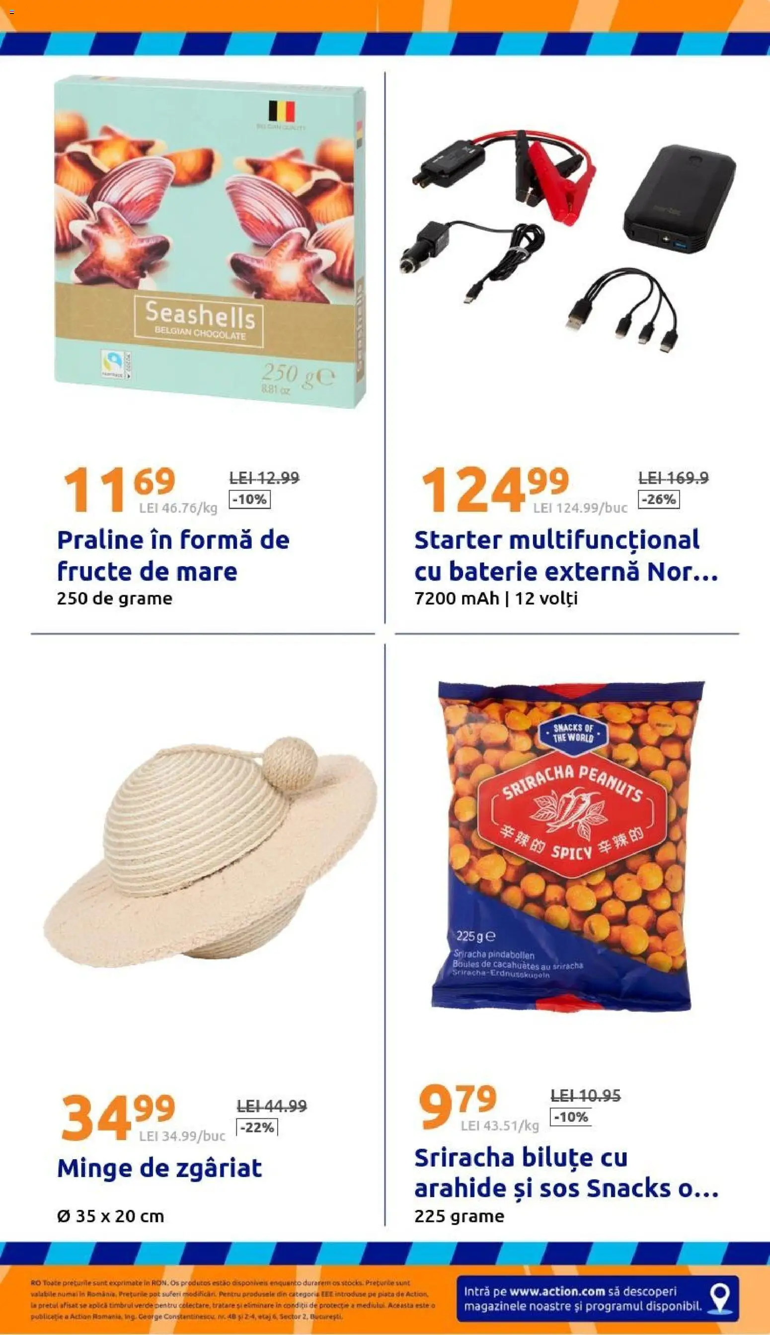 Noul catalog ACTION – valabil de la 30.09.2026 | Pagină: 23 | Produse: Arahide, Fructe, Sos, Fructe De Mare