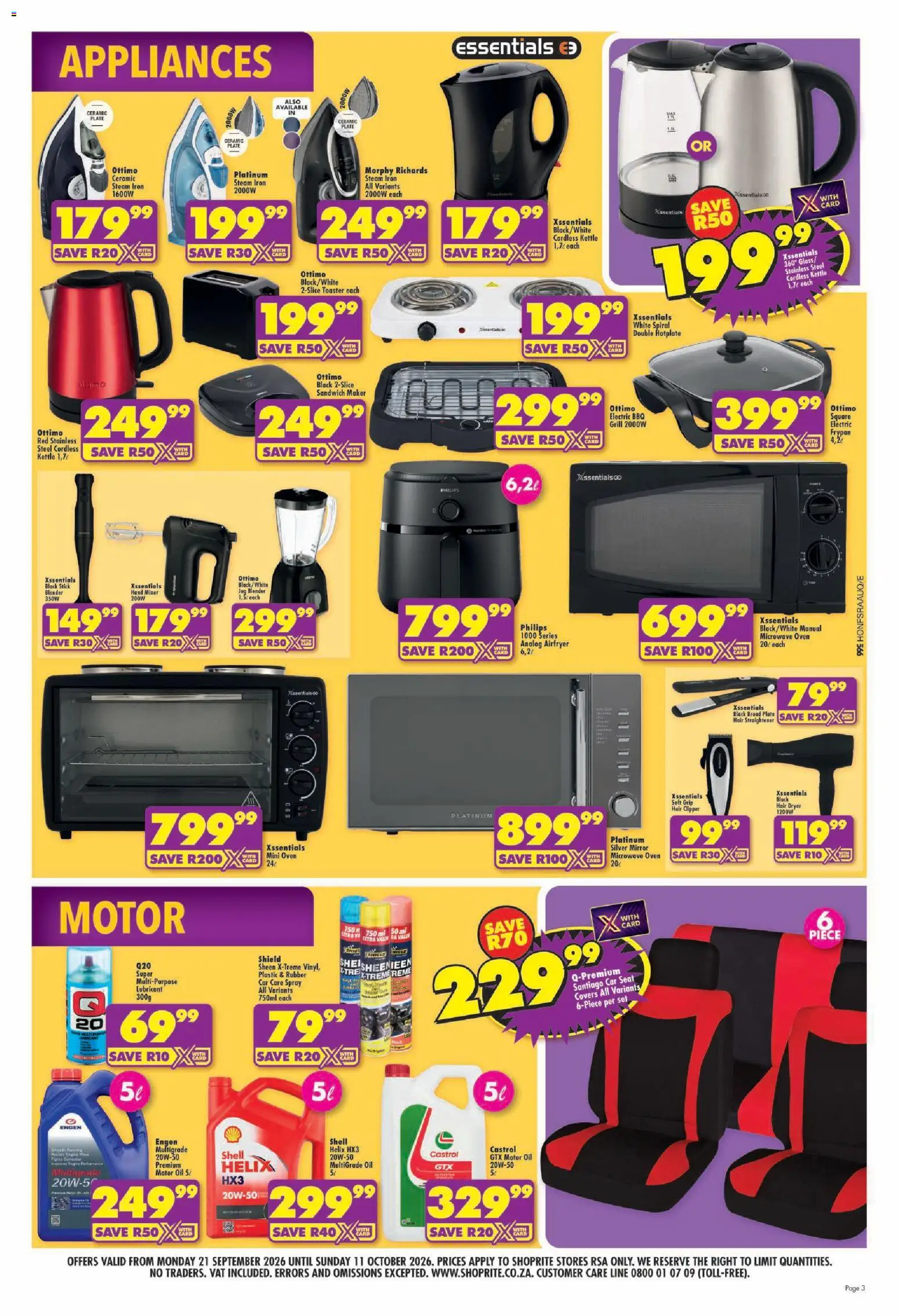 New Shoprite catalogue – valid from 21/09/2026 | Page: 3
