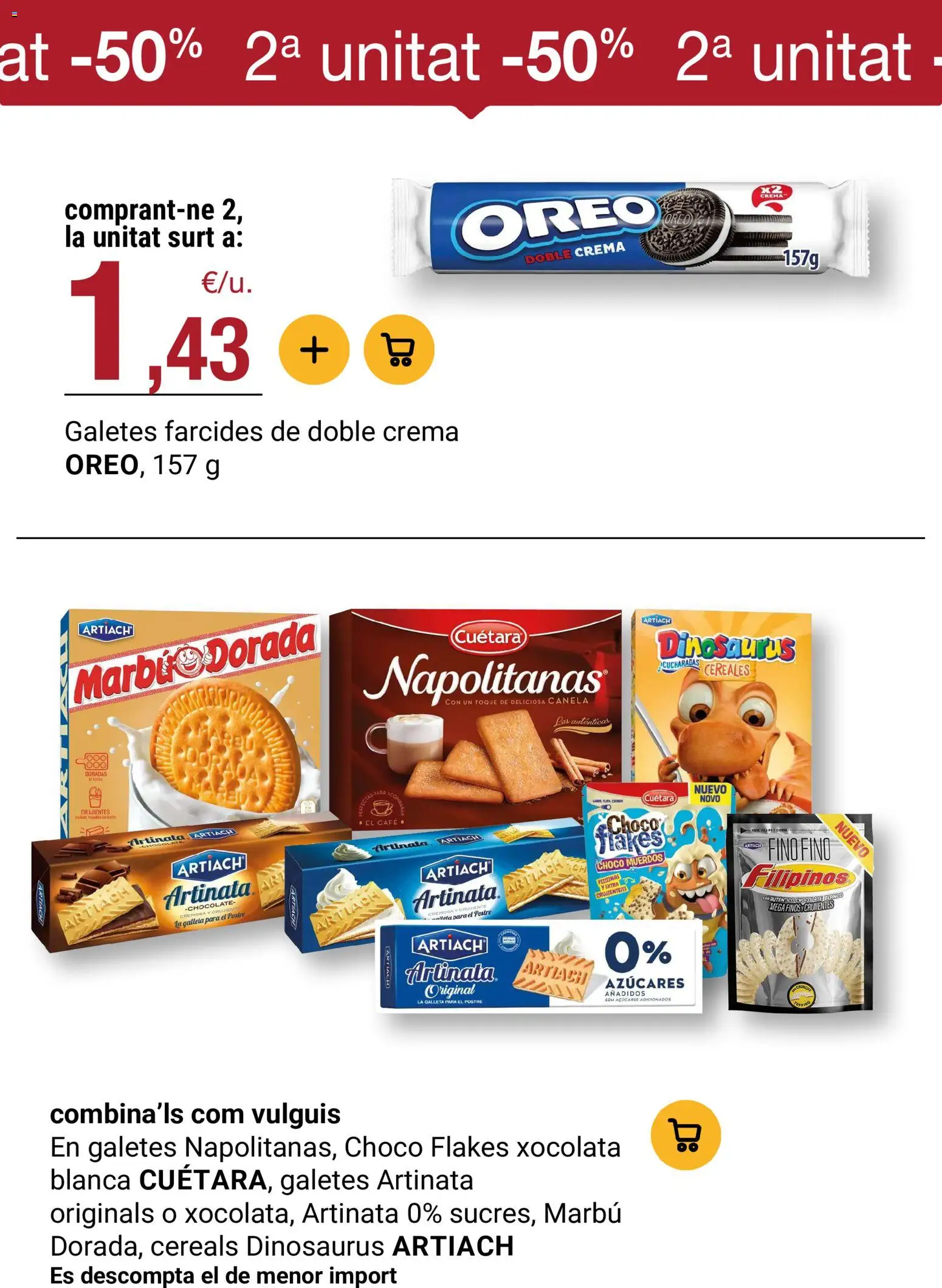 Bonpreu folleto │ válido desde el 29/09/2026 | Página: 20 | Productos: Oreo, Postre, Leche, Chocolate blanco