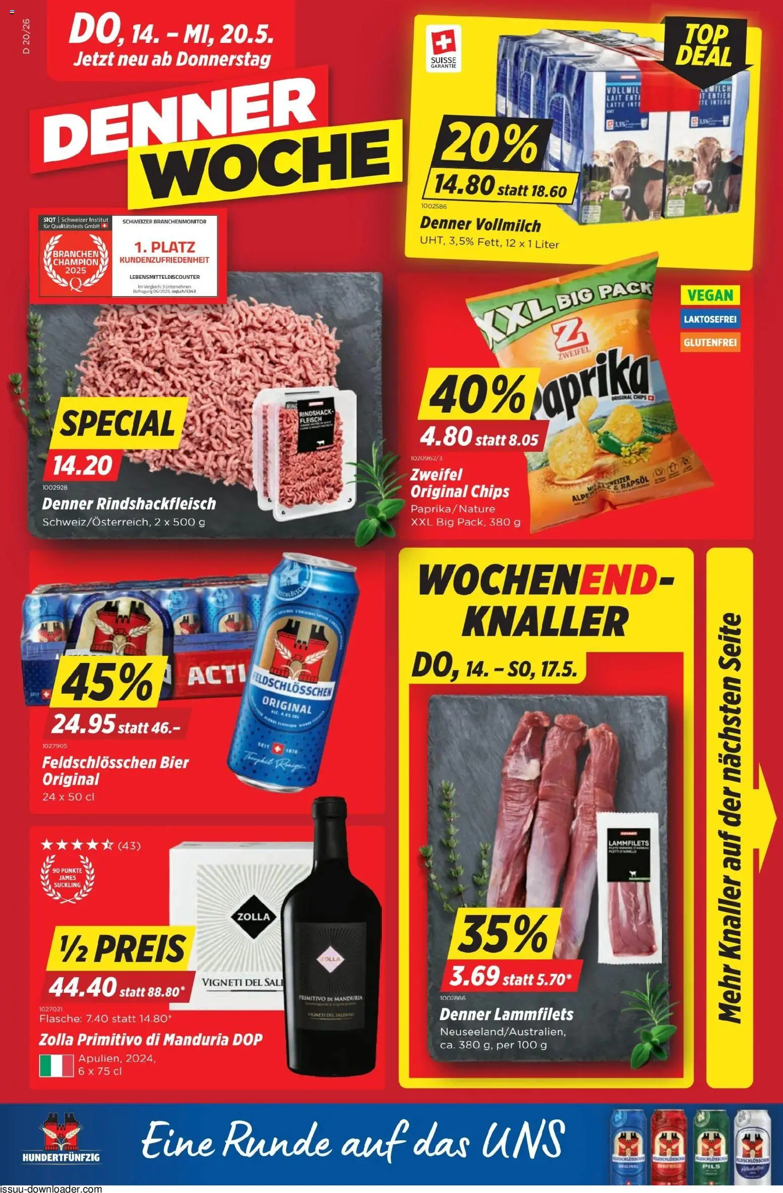 Denner aktionen – gültig ab 14.05.2026 | Seite: 1