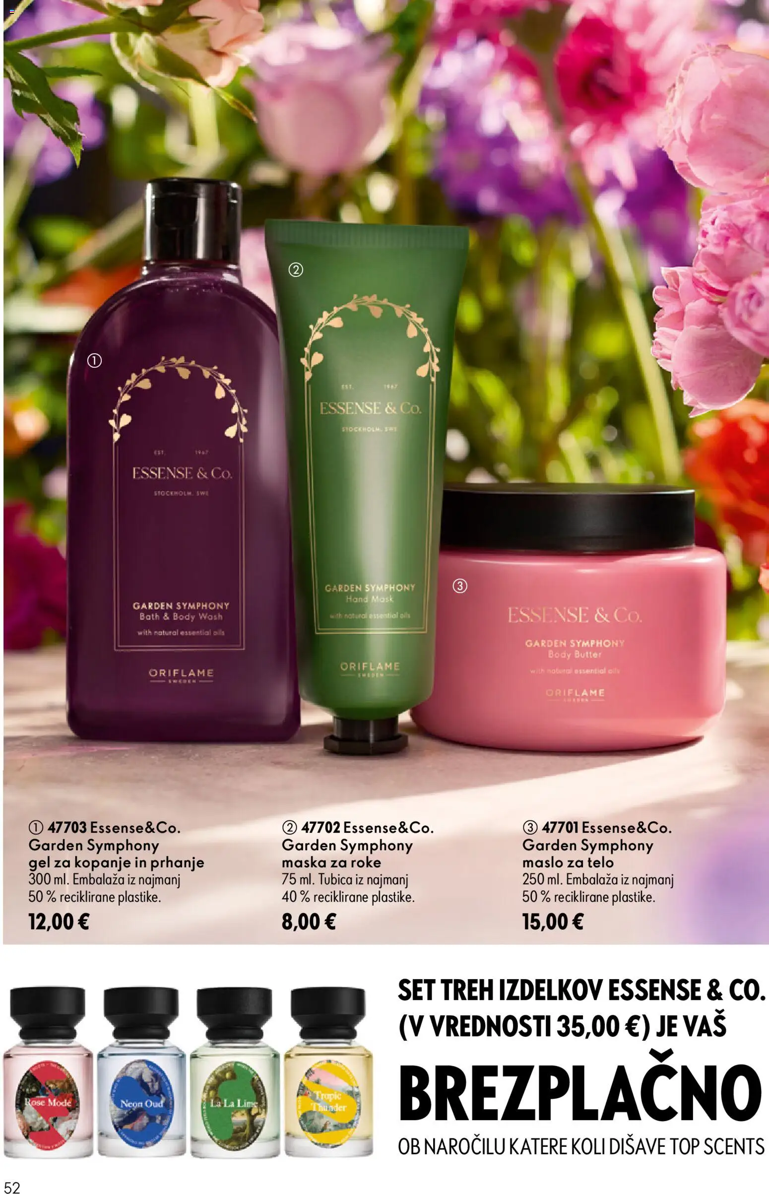 Novi Oriflame katalog ponudbe – veljaven od 26.08.2026 | Stran: 52 | Izdelki: Maska, Maslo