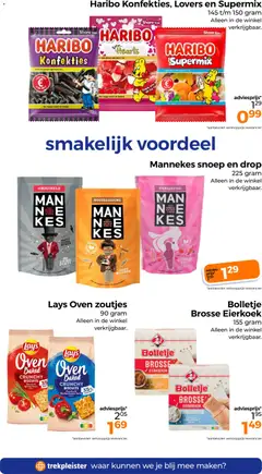 Trekpleister folder - Voorbeeld van een folder van Trekpleister, geldig van 16.06.2026 | Pagina: 54 | Producten: Snoep, Oven, Kaneel