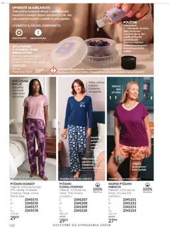 Avon leták platný od 01.10.2026 | Strana: 132 | Produkty: Difúzer, Nohavice, Pyžamo