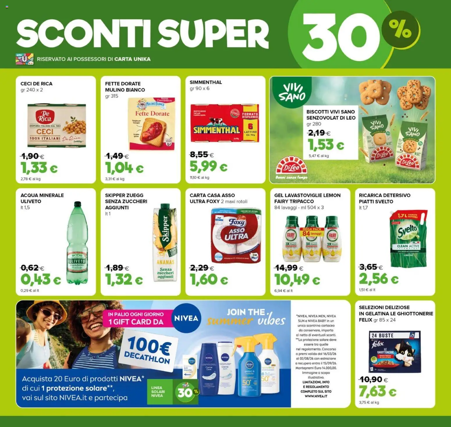 Volantino Oasi del 20.05.2026 | Pagina: 2 | Prodotti: Biscotti, Ananas, The, Acqua minerale