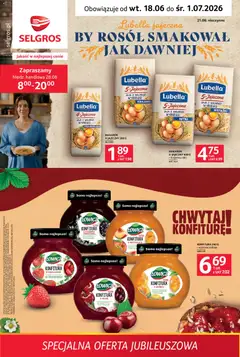 Pogląd oferty "Selgros cash&carry gazetka - Specjalna oferta jubileuszowa" - ważna od 18.06.2026