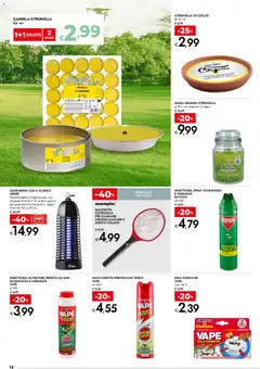 Anteprima del volantino bennet volantino Relax valido a partire dal 07.04.2026 | Pagina: 12 | Prodotti: Uva, Zanzariera, Insetticida, Lampada