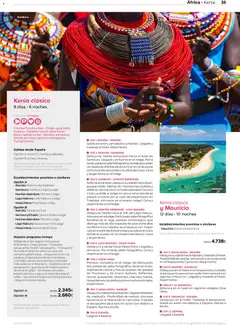 Vista previa Viajes El Corte Inglés Africa y Oriente Medio válido desde el 01/01/2026 | Página: 35