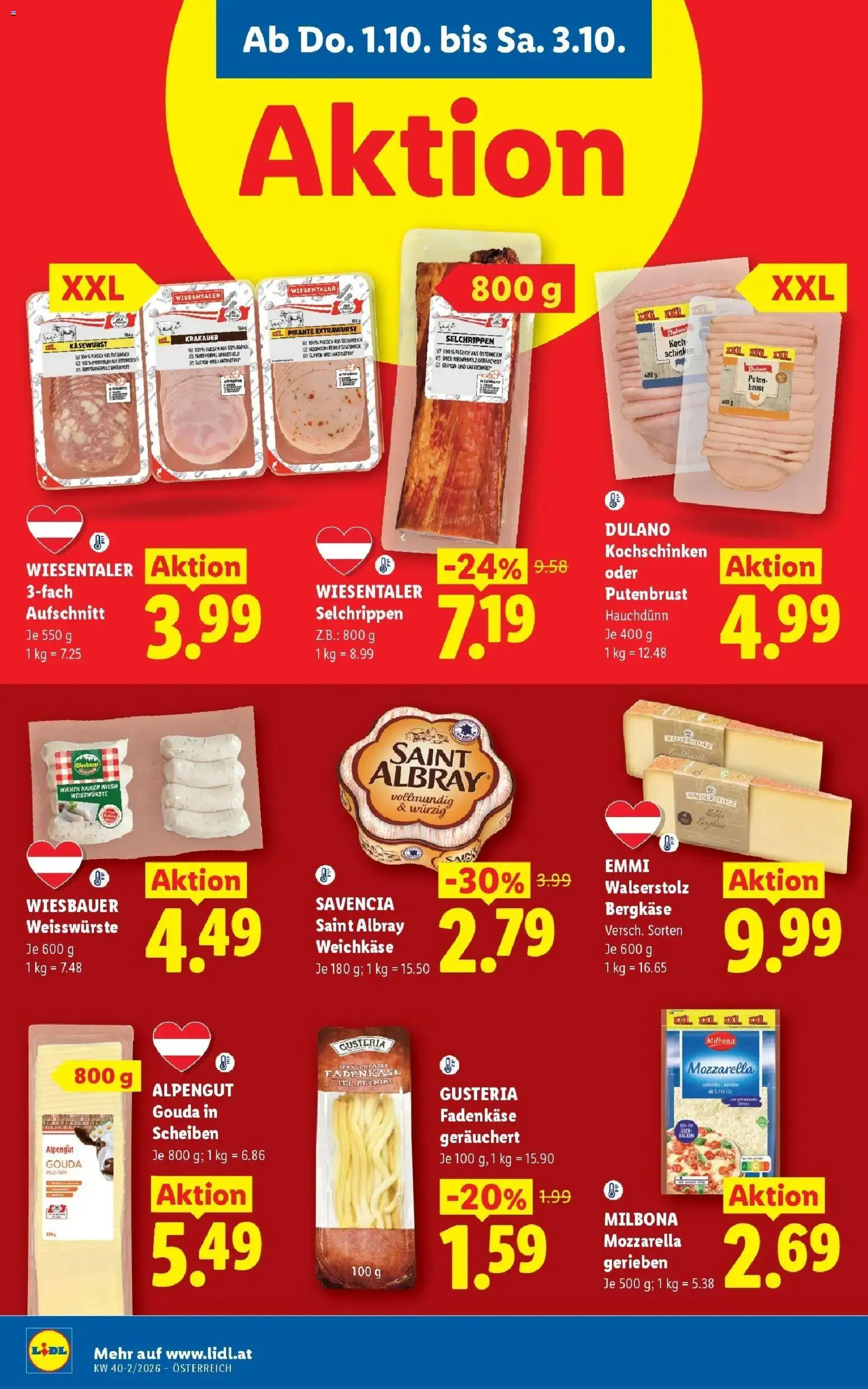 Lidl Flugblatt - Jenbach ab 27.09.2026 - Angebote ab donnerstag | Seite: 10