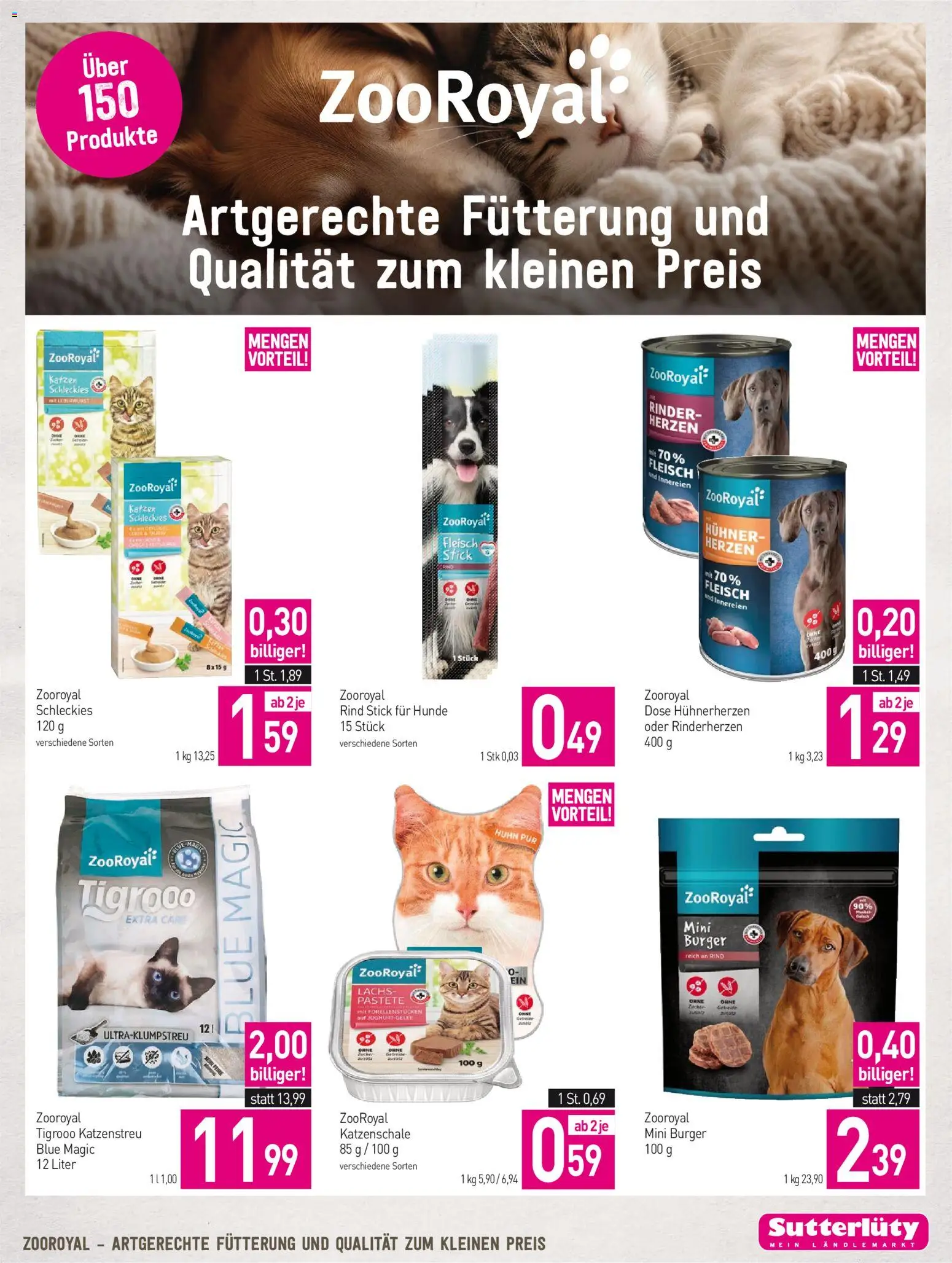 Sutterlüty Flugblatt gültig ab 31.08.2026 | Seite: 7 | Produkte: Getreide, Zucker, Pastete, Joghurt