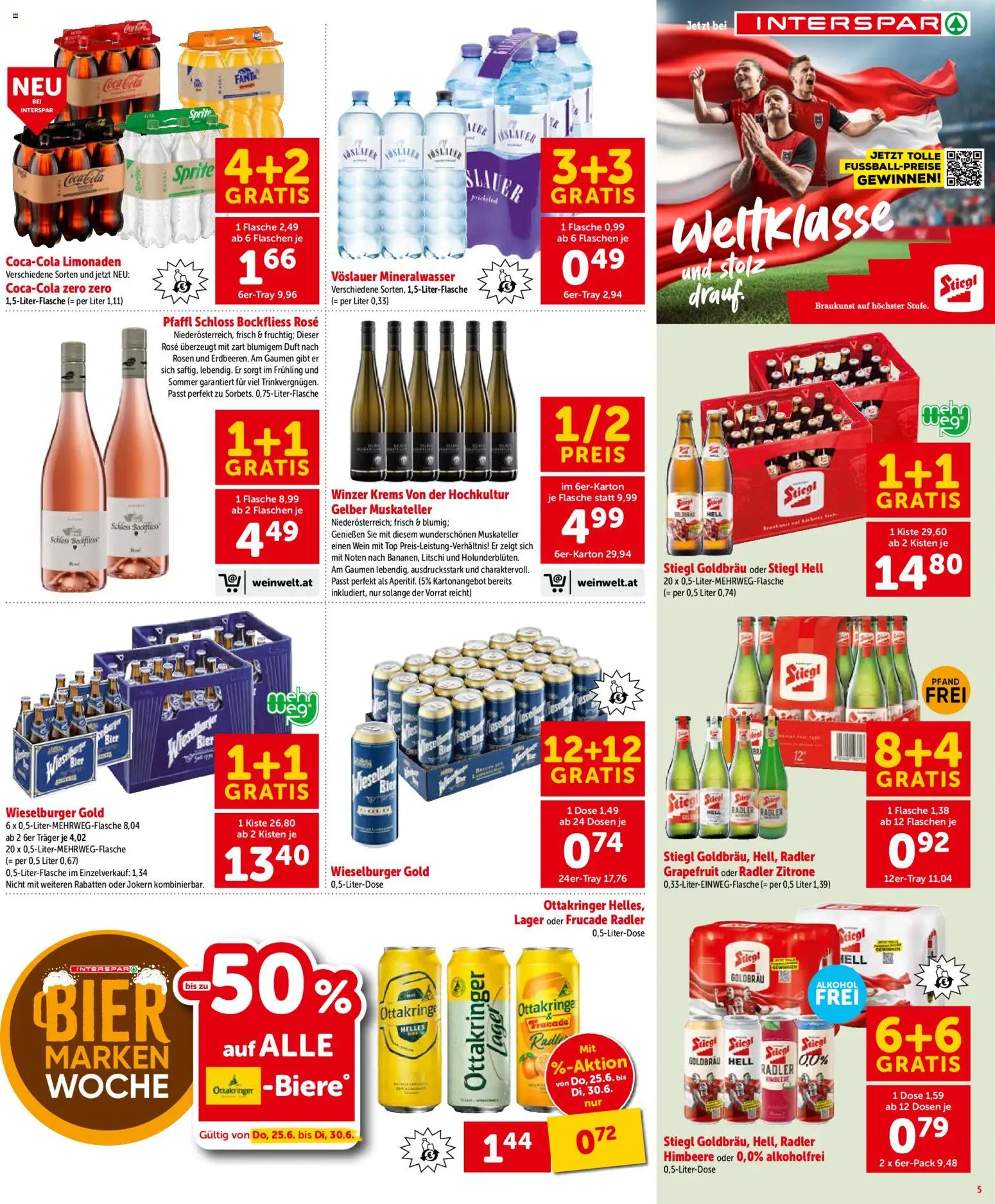 Interspar Flugblatt - Wien gültig ab 25.06.2026 | Seite: 5 | Produkte: Grapefruit, Himbeere, Duft, Wein