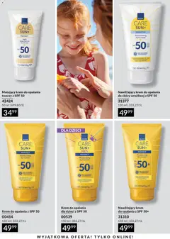 Pogląd oferty "Avon Katalog 9 2026" - ważna od 01.09.2026 | Strona: 213 | Produkty: Krem do opalania, Krem