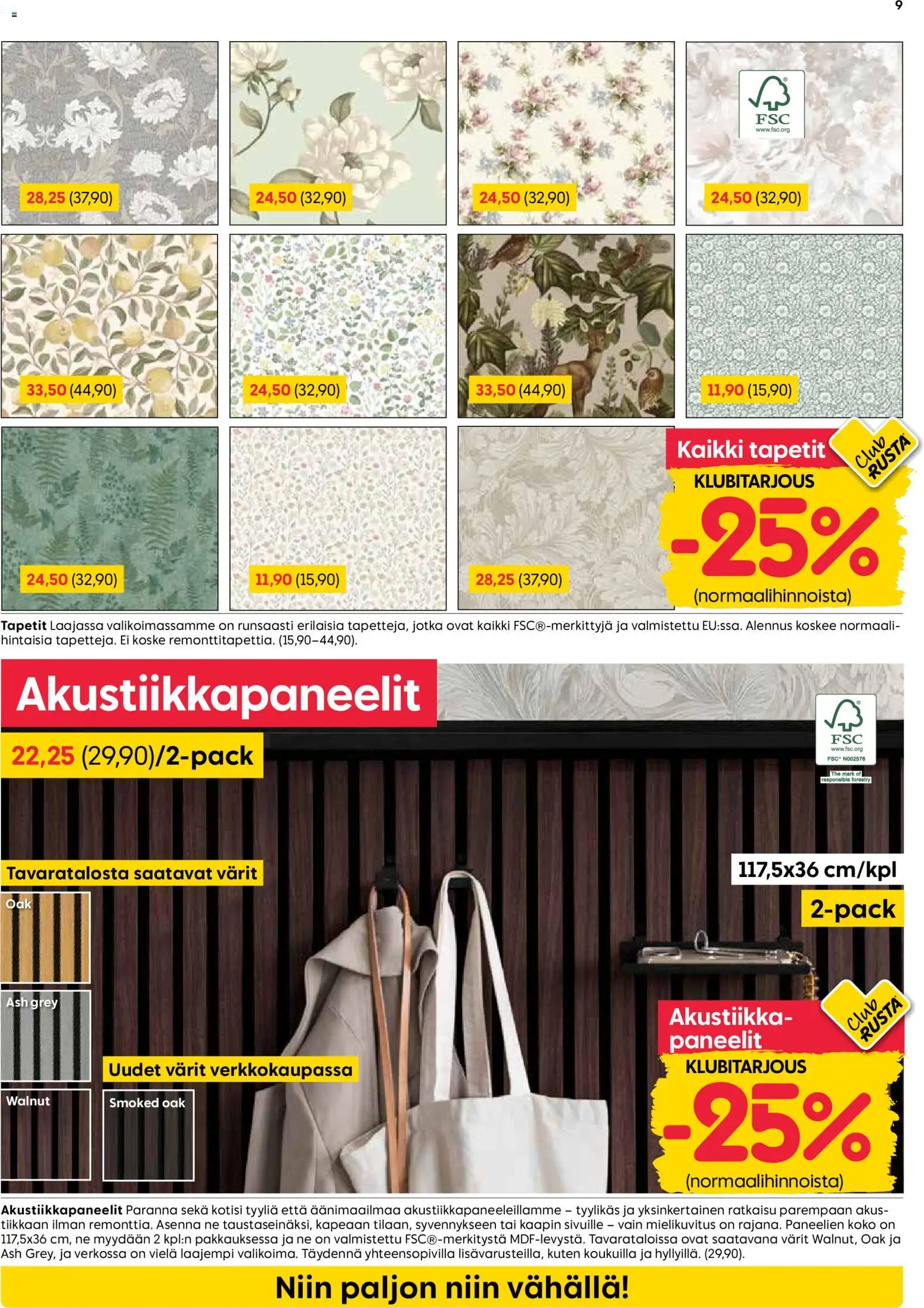 Rusta tarjoukset – voimassa 29/06/2026 alkaen | Sivu: 9