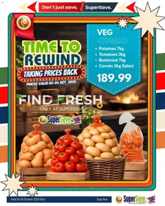 Super Save specials catalogue – valid from 02/10/2026