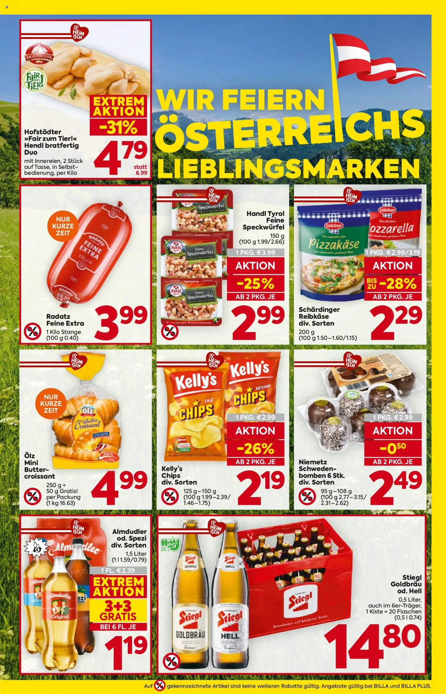 Billa AT akciós ujság - amely érvényes a következő dátumtól: 2026.10.22. | Oldal: 5 | Termékek: Chips, Croissant, Ketchup