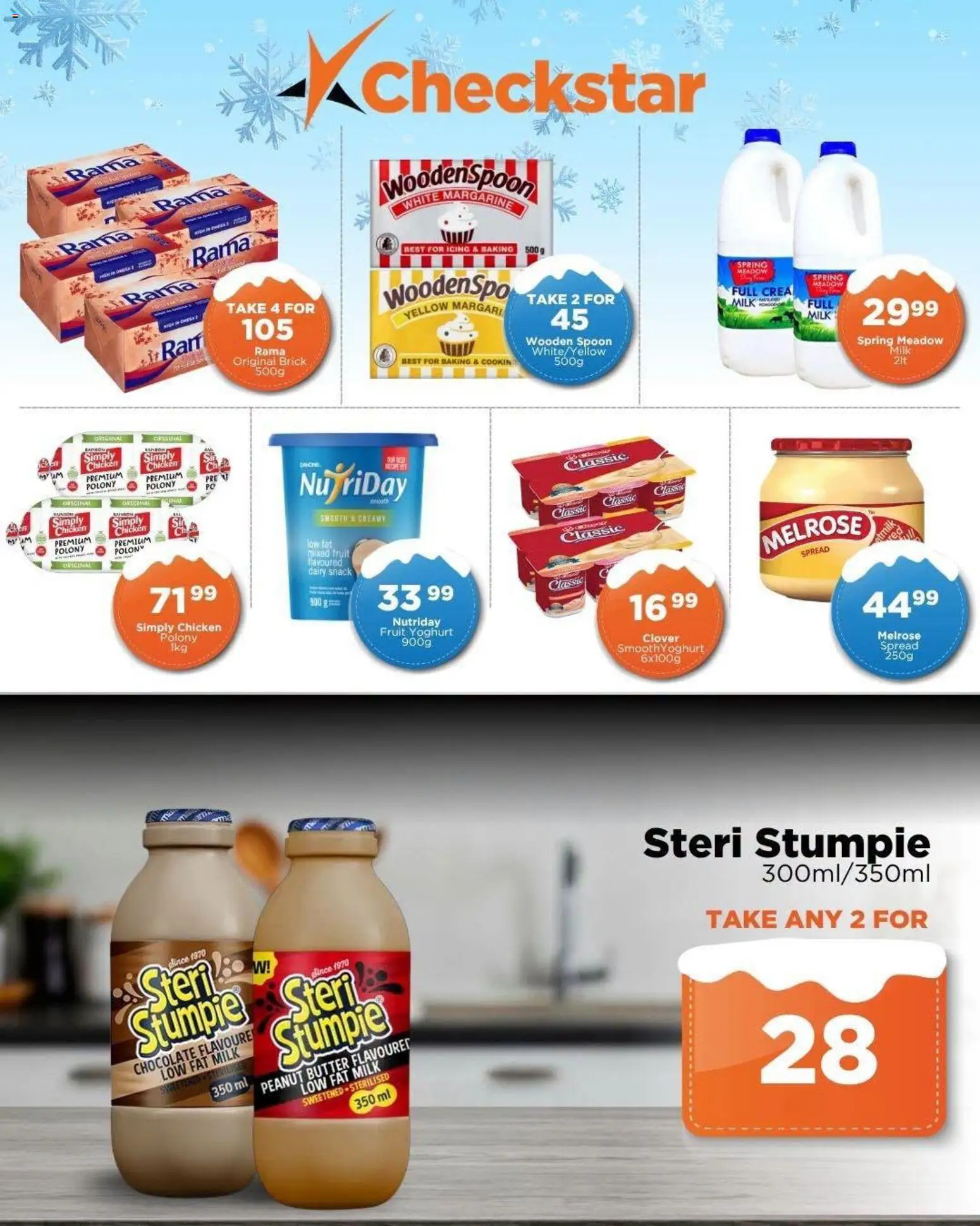 New Check Star catalogue – valid from 24/08/2026 | Page: 2 | Products: Spread, Meadow, Polony, Margarine
