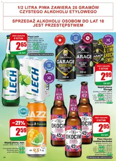 Pogląd oferty "Napój piwny Jazz Mango & Limonka, puszka, różne rodzaje, 0,55 l" - ważna od 06.05.2026 | Strona: 54