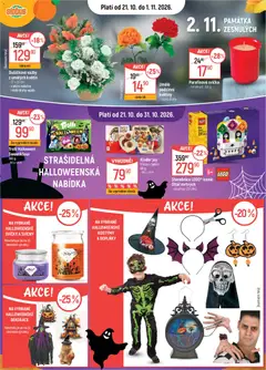 Náhled letáku Globus leták - Strašidelná hallowenská nabídka od 21.10.2026