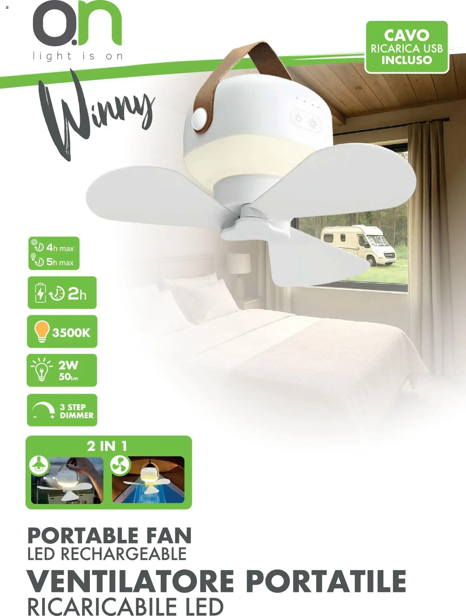 Volantino GBC del 09.06.2026 | Pagina: 2 | Prodotti: Ventilatore, Cavo, USB, Fan
