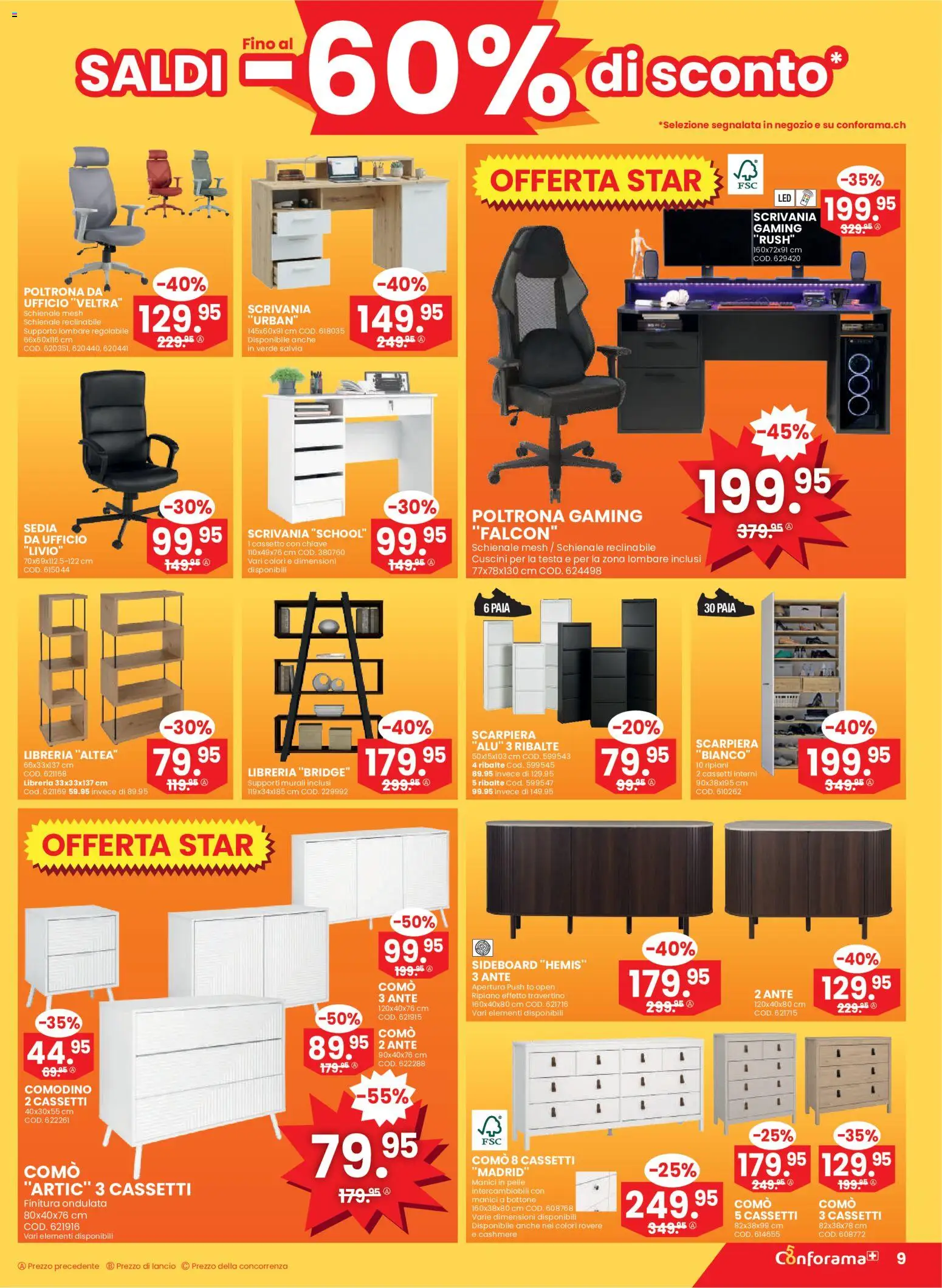Conforama aktionen Saldi – gültig ab 01.07.2026 | Seite: 9