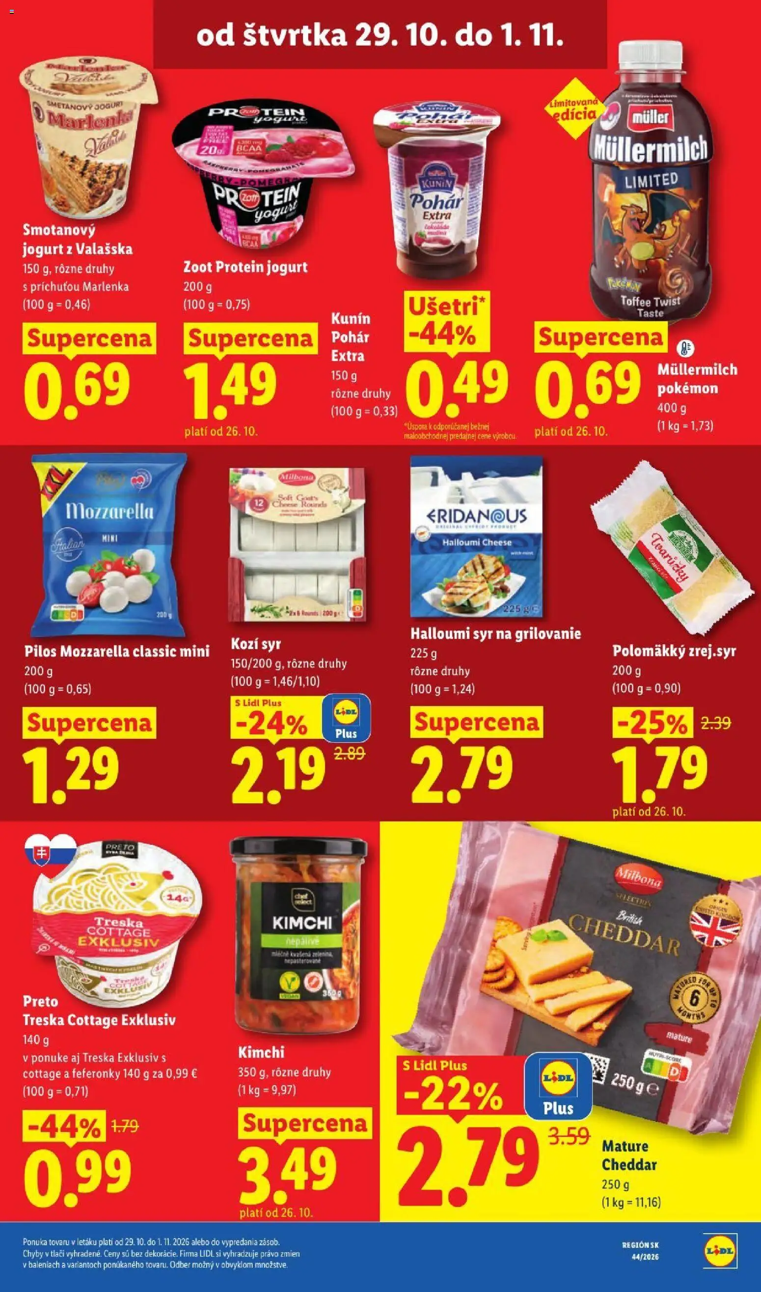 Nové Lidl akcie – leták je platný od 26.10.2026 | Strana: 77